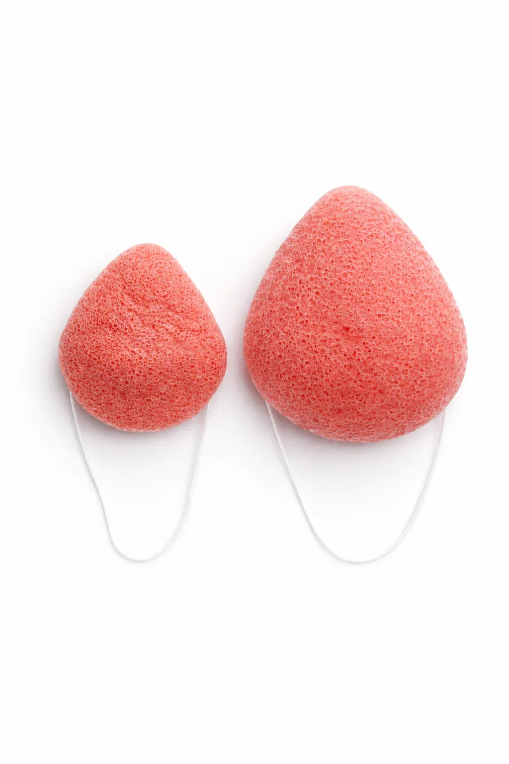 Seele & Bloom konjac sponge for gentle facial cleansing, soft and natural textured skincare tool.